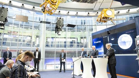Hessische Landesregierung verabschiedet erste Raumfahrtstrategie des Landes bei EUMETSAT