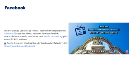 Facebook-Post vom 31. Mai 2022 Facebook-Post vom 31. Mai 2022