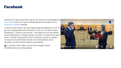 Facebook-Post vom 31. Mai 2022 Facebook-Post vom 31. Mai 2022