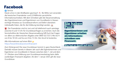 Facebook-Post vom 03. Juni 2022 Facebook-Post vom 03. Juni 2022