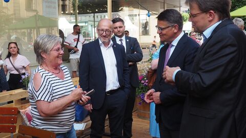 Ministerpräsident Boris Rhein bei der 200-Jahr-Feier in Fulda Ministerpräsident Boris Rhein bei der 200-Jahr-Feier in Fulda