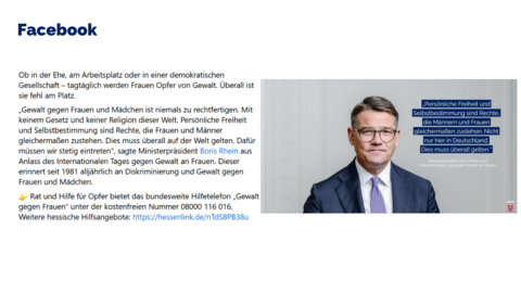 Facebook-Post von Freitag, 25. November 2022 um 07:51