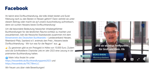 Facebook-Post von Donnerstag, 16. März 2023 um 14:10