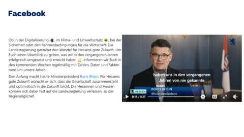 Facebook Post von Donnerstag, 6. April 2023 um 10:59