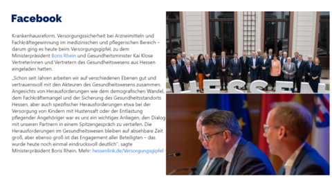 Facebook-Post vom 28.04.2023