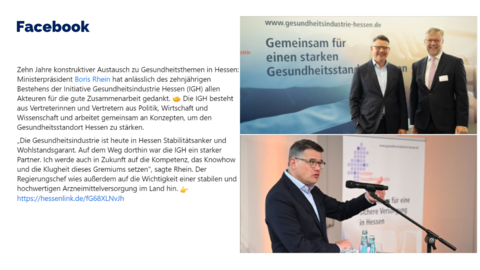 Facebook-Post vom 28.04.2023