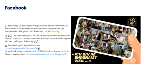 Facebook-Post vom 30.04.2023