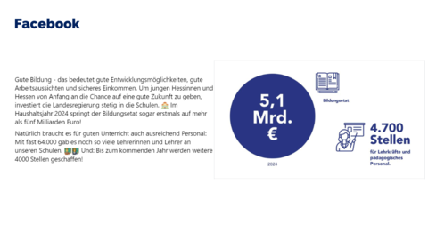 Facebook-Post vom 30.04.2023