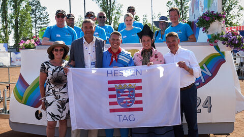 Die Stadt Fritzlar ist die Gastgeberin für den Hessentag 2024. Die Stadt Fritzlar ist die Gastgeberin für den Hessentag im nächsten Jahr.