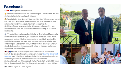 Facebook-Post vom 19. Juni 2023