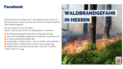 Facebook-Post von Dienstag, 11. Juli 2023 um 08:00: