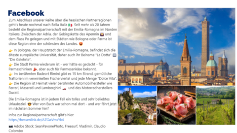 Facebook-Post vom 28. August 2023