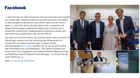 Facebook-Post vom 18. September 2023