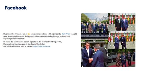 Facebook-Post vom 12. Oktober 2023