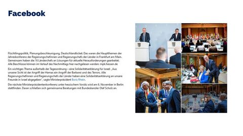 Facebook-Post vom 13. Oktober 2023