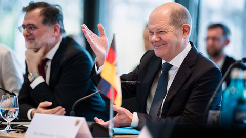 Gespräch mit dem Bundeskanzler zur Flüchtlingspolitik Gespräch mit dem Bundeskanzler zur Flüchtlingspolitik