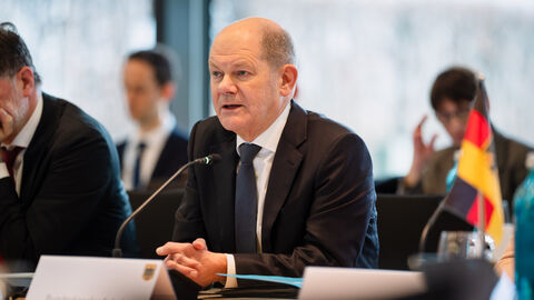 Gespräch mit dem Bundeskanzler zur Flüchtlingspolitik Gespräch mit dem Bundeskanzler zur Flüchtlingspolitik