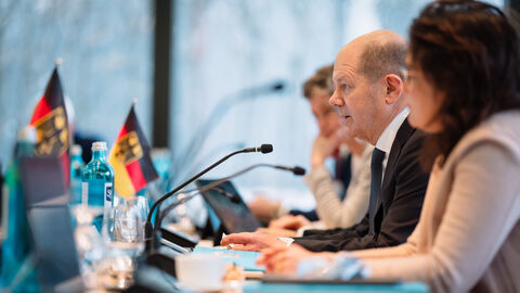 Gespräch mit dem Bundeskanzler zur Flüchtlingspolitik Gespräch mit dem Bundeskanzler zur Flüchtlingspolitik