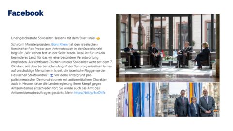 Facebook-Post vom 25. März 2024