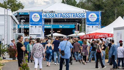 Impression vom Hessentag in Fritzlar