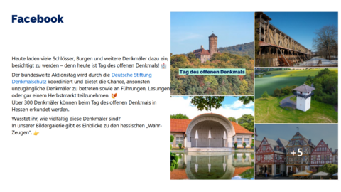 Facebook-Post vom 8. September 2024