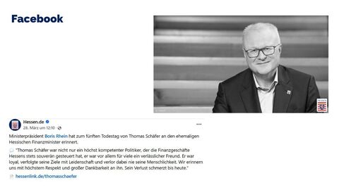 Facebook-Post vom 28. März 2025