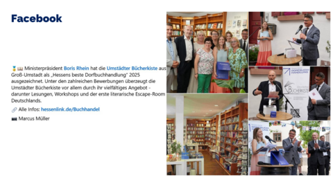 Facebook-Post vom 3. Juli 2025