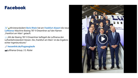 Facebook Post vom 21.10.25