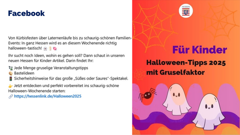 Facebook Post vom 30. Oktober 2025 