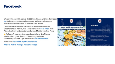 Facebook Post vom 26. November 2025