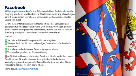 Facebook Post vom 4. Dezember 2025