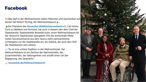 Facebook Post vom 5. Dezember 2025