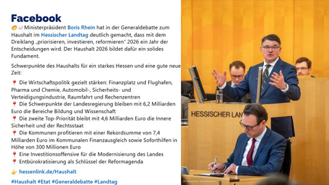 Facebook-Post vom 03.02.2026