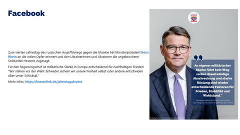 Facebook-Post vom 24. Februar 2026