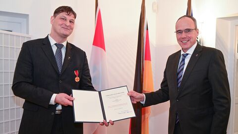 IT-Experte Markus Wortmann mit Bundesverdienstorden ausgezeichnet IT-Experte Markus Wortmann mit Bundesverdienstorden ausgezeichnet